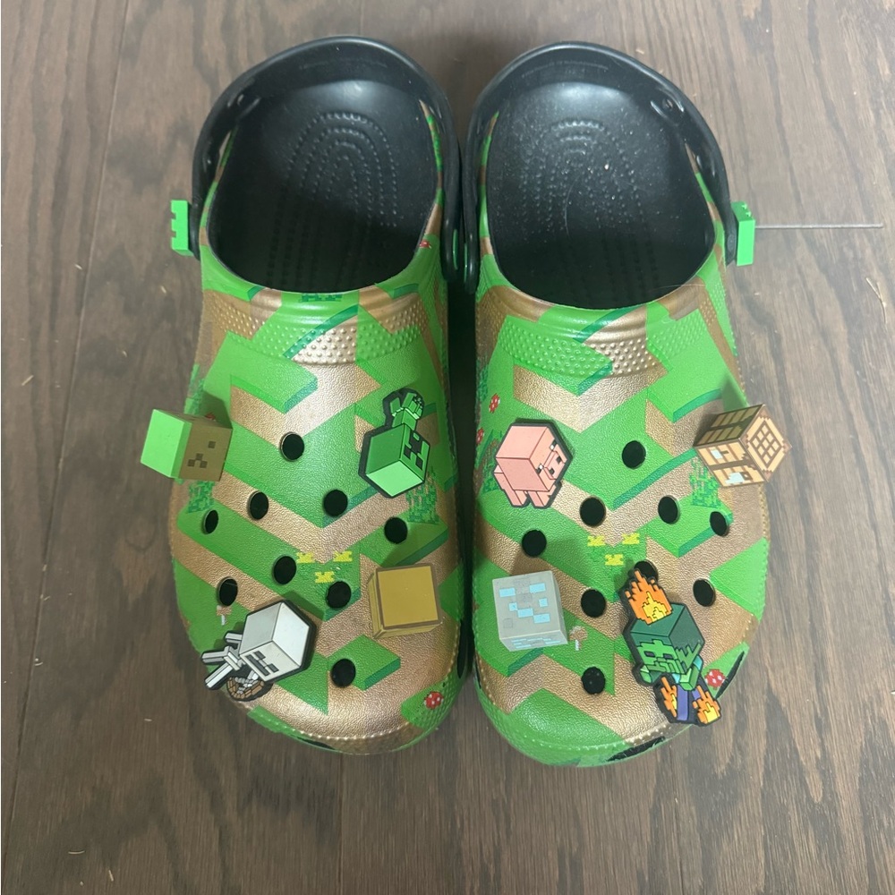 COPY - Minecraft crocs new without tags! Mens size 10/12